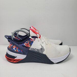 Nike Metcon 8 Women's White Multicolor Training Shoes DO9381-101 US Size 8